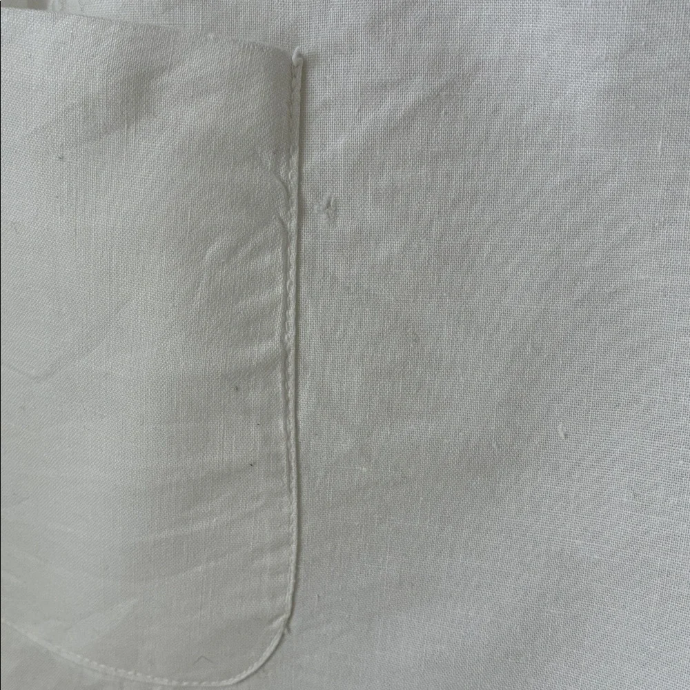 Battenburg White Lace Cotton Apron Cottagecore Prairie Core